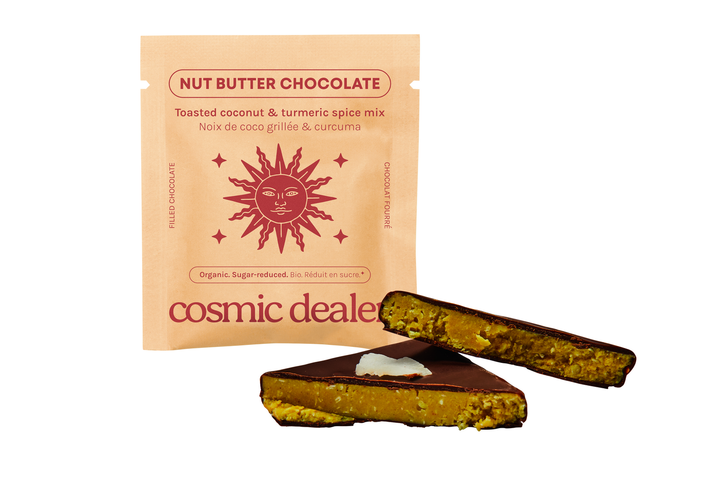 Bombón saludable COCO & CÚRCUMA • Cosmic Dealer