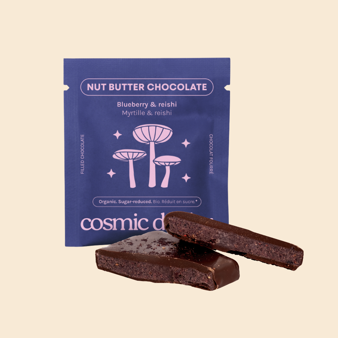 Bombón saludable de ARÁNDANOS & REISHI • Cosmic Dealer