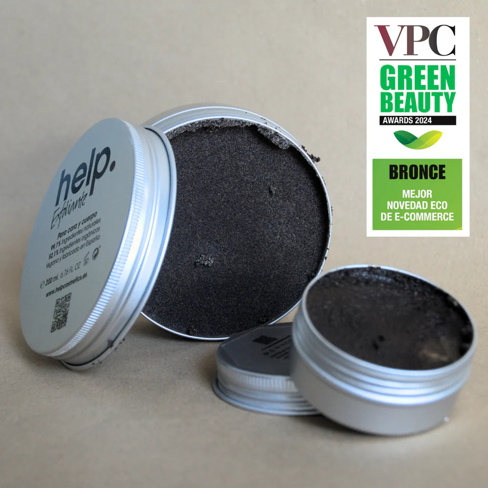 Exfoliante hidratante con café y coco