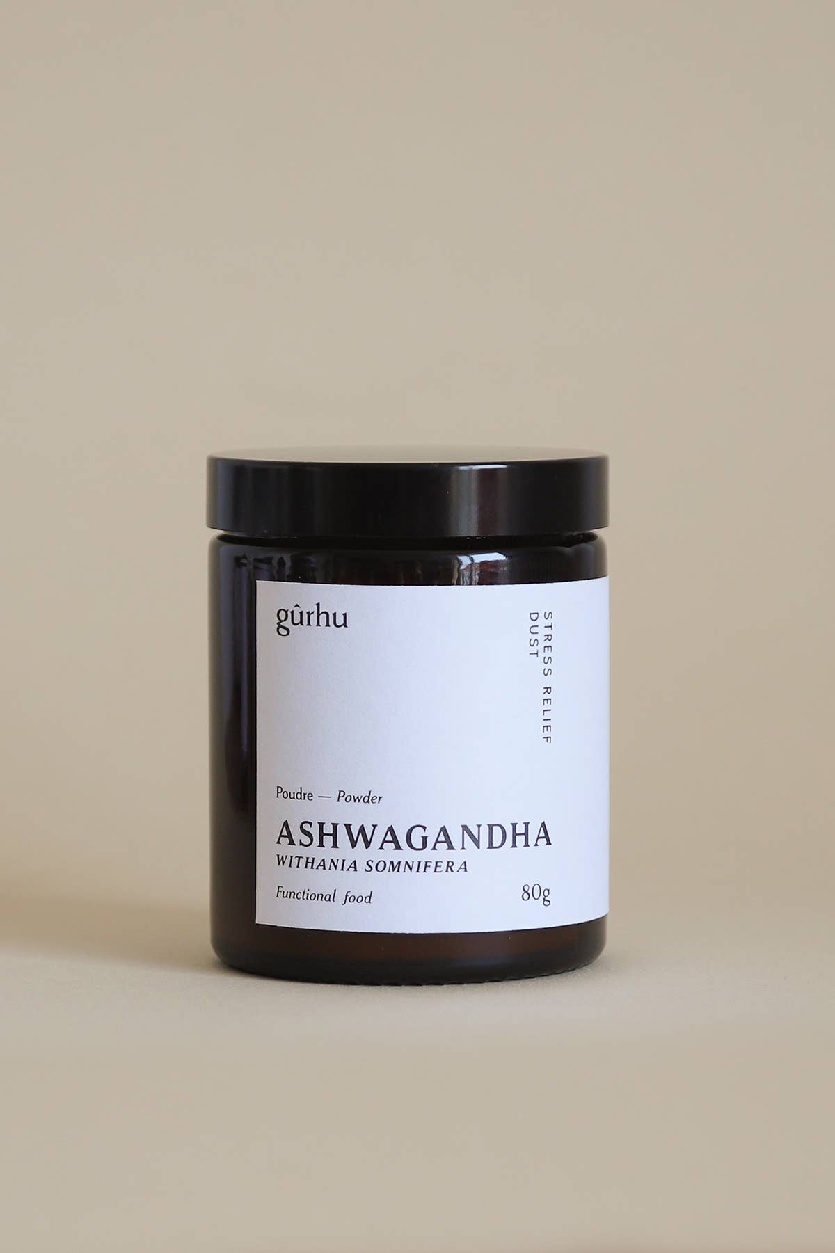 Ashwagandha en polvo • Alivio del estrés