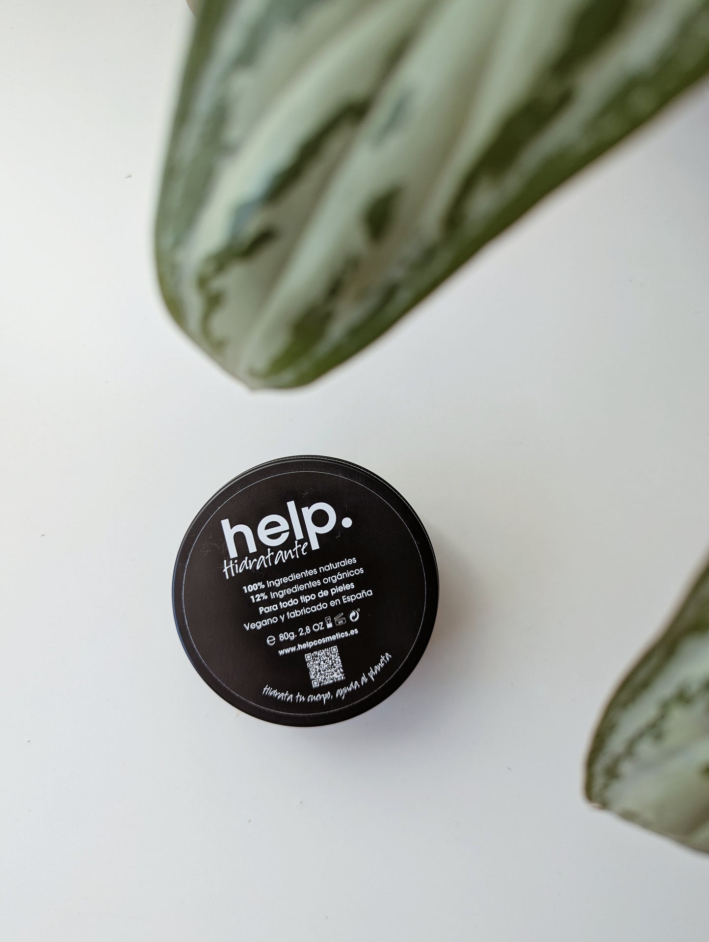 Hidratante corporal sólido con Cacao, Jojoba, Argán y Té Verde • Sin tóxicos